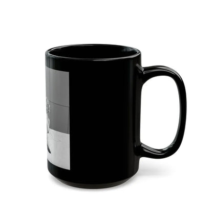 Greta Thyssen #77 (Vintage Female Icon) Black Coffee Mug - Go Mug Yourself