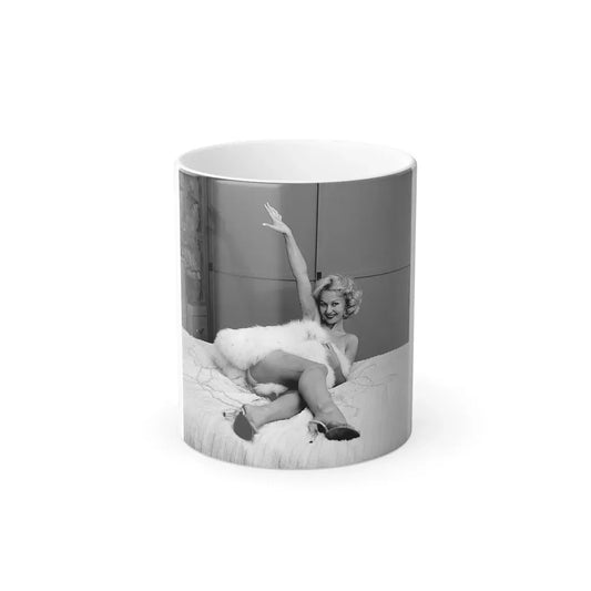 Greta Thyssen #77 (Vintage Female Icon) Color Changing Mug 11oz 11oz - Go Mug Yourself