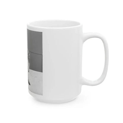 Greta Thyssen #77 (Vintage Female Icon) White Coffee Mug - Go Mug Yourself