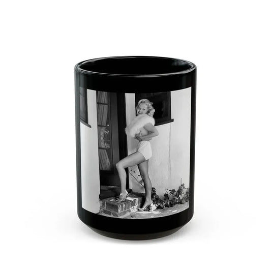 Greta Thyssen #78 (Vintage Female Icon) Black Coffee Mug 15oz - Go Mug Yourself