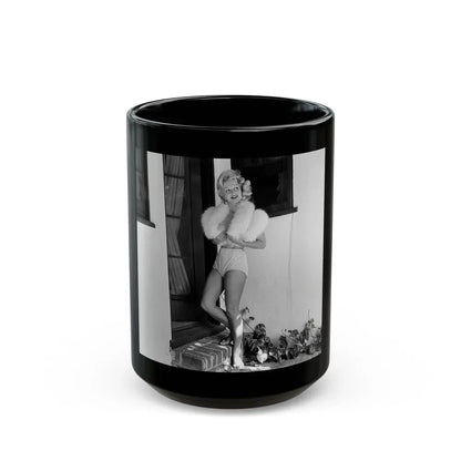 Greta Thyssen #79 (Vintage Female Icon) Black Coffee Mug 15oz - Go Mug Yourself