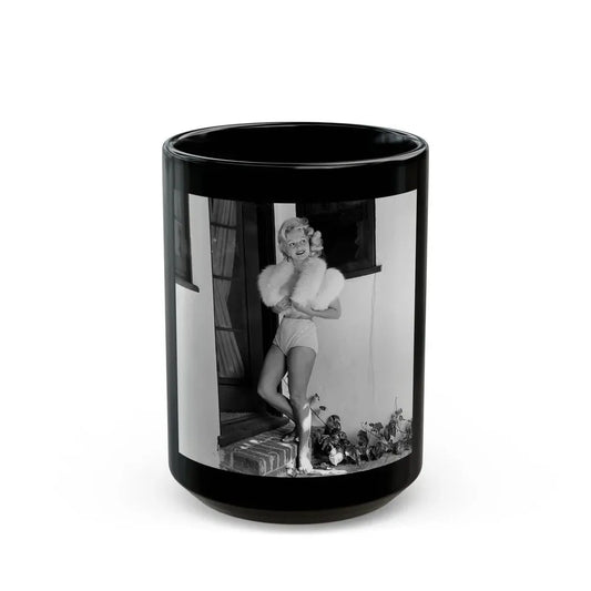 Greta Thyssen #79 (Vintage Female Icon) Black Coffee Mug 15oz - Go Mug Yourself