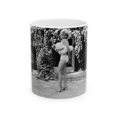 Greta Thyssen #80 (Vintage Female Icon) White Coffee Mug-11oz-Go Mug Yourself