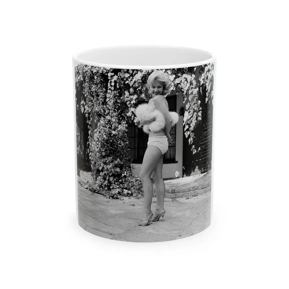 Greta Thyssen #80 (Vintage Female Icon) White Coffee Mug 11oz - Go Mug Yourself