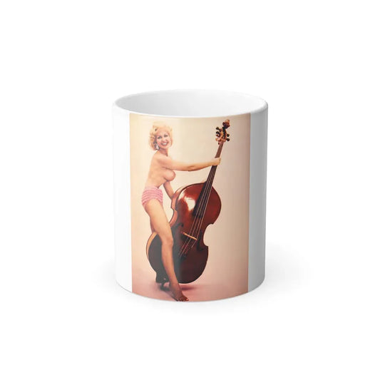 Greta Thyssen #97 1 (Vintage Female Icon) Color Changing Mug 11oz 11oz - Go Mug Yourself