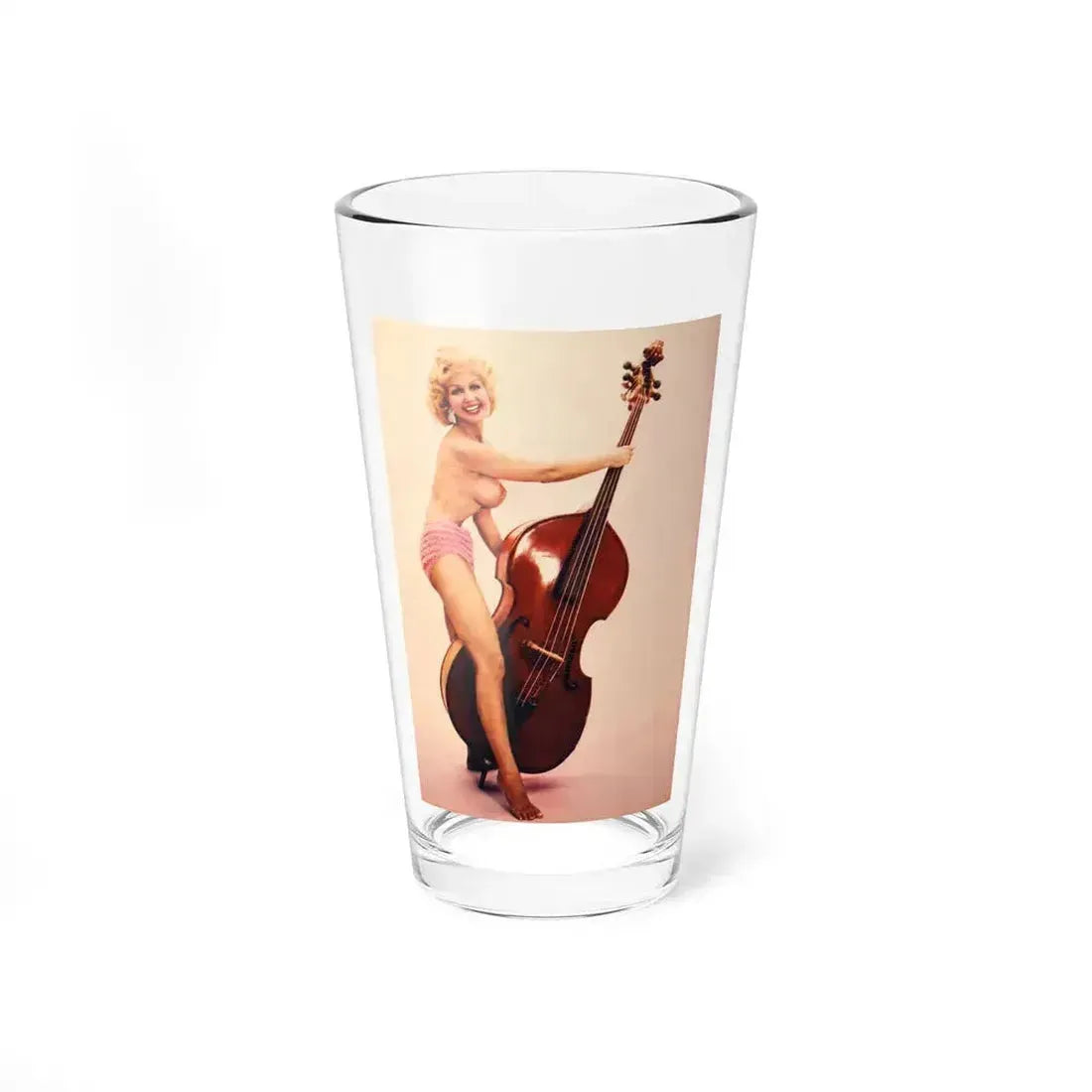 Greta Thyssen #97 1 (Vintage Female Icon) Pint Glass 16oz 16oz - Go Mug Yourself