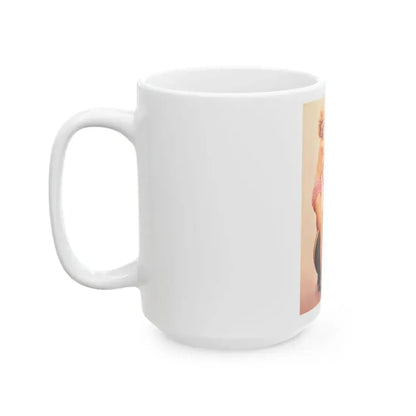 Greta Thyssen #97 1 (Vintage Female Icon) White Coffee Mug - Go Mug Yourself