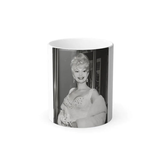 Greta Thyssen #98 (Vintage Female Icon) Color Changing Mug 11oz 11oz - Go Mug Yourself