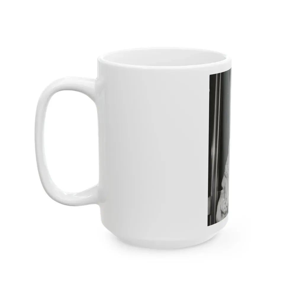 Greta Thyssen #98 (Vintage Female Icon) White Coffee Mug - Go Mug Yourself