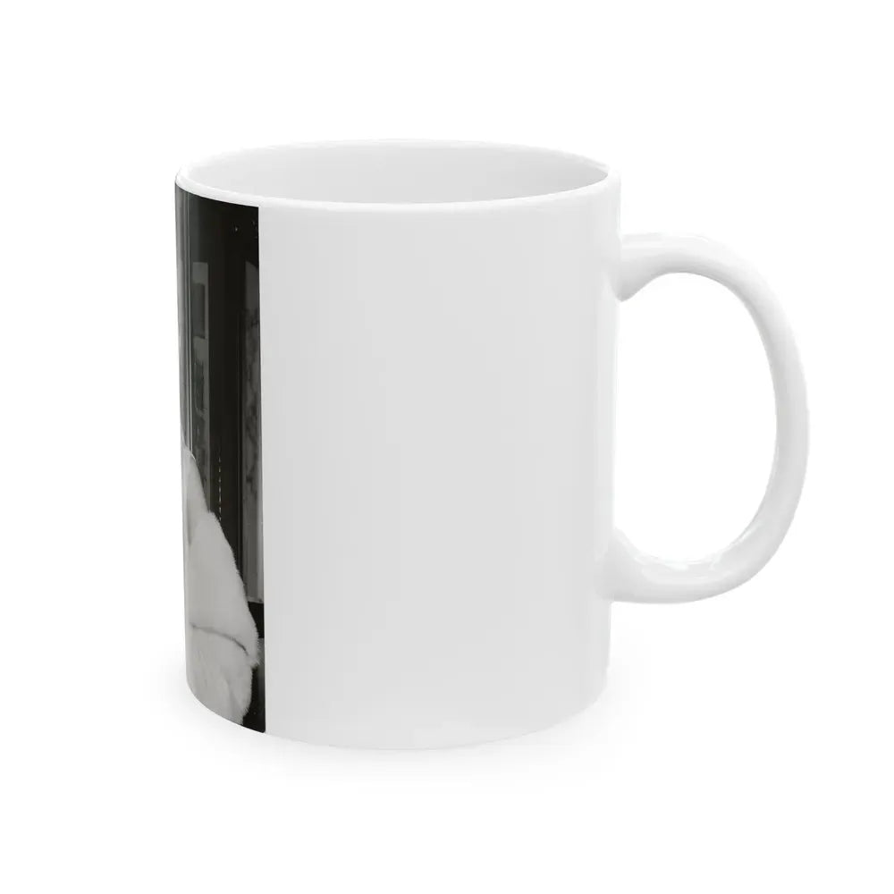 Greta Thyssen #98 (Vintage Female Icon) White Coffee Mug - Go Mug Yourself