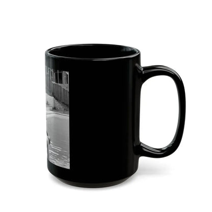 Greta Thyssen #99 (Vintage Female Icon) Black Coffee Mug - Go Mug Yourself
