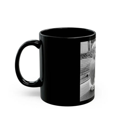 Greta Thyssen #99 (Vintage Female Icon) Black Coffee Mug - Go Mug Yourself