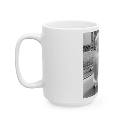 Greta Thyssen #99 (Vintage Female Icon) White Coffee Mug - Go Mug Yourself
