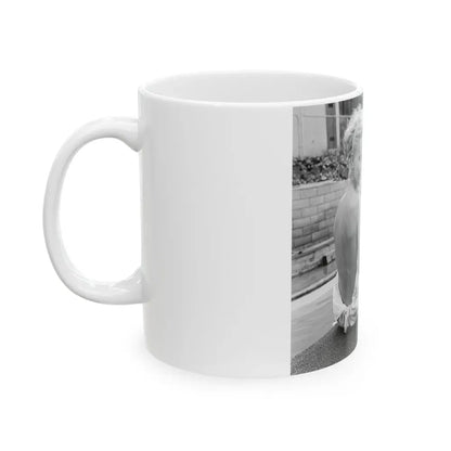 Greta Thyssen #99 (Vintage Female Icon) White Coffee Mug - Go Mug Yourself
