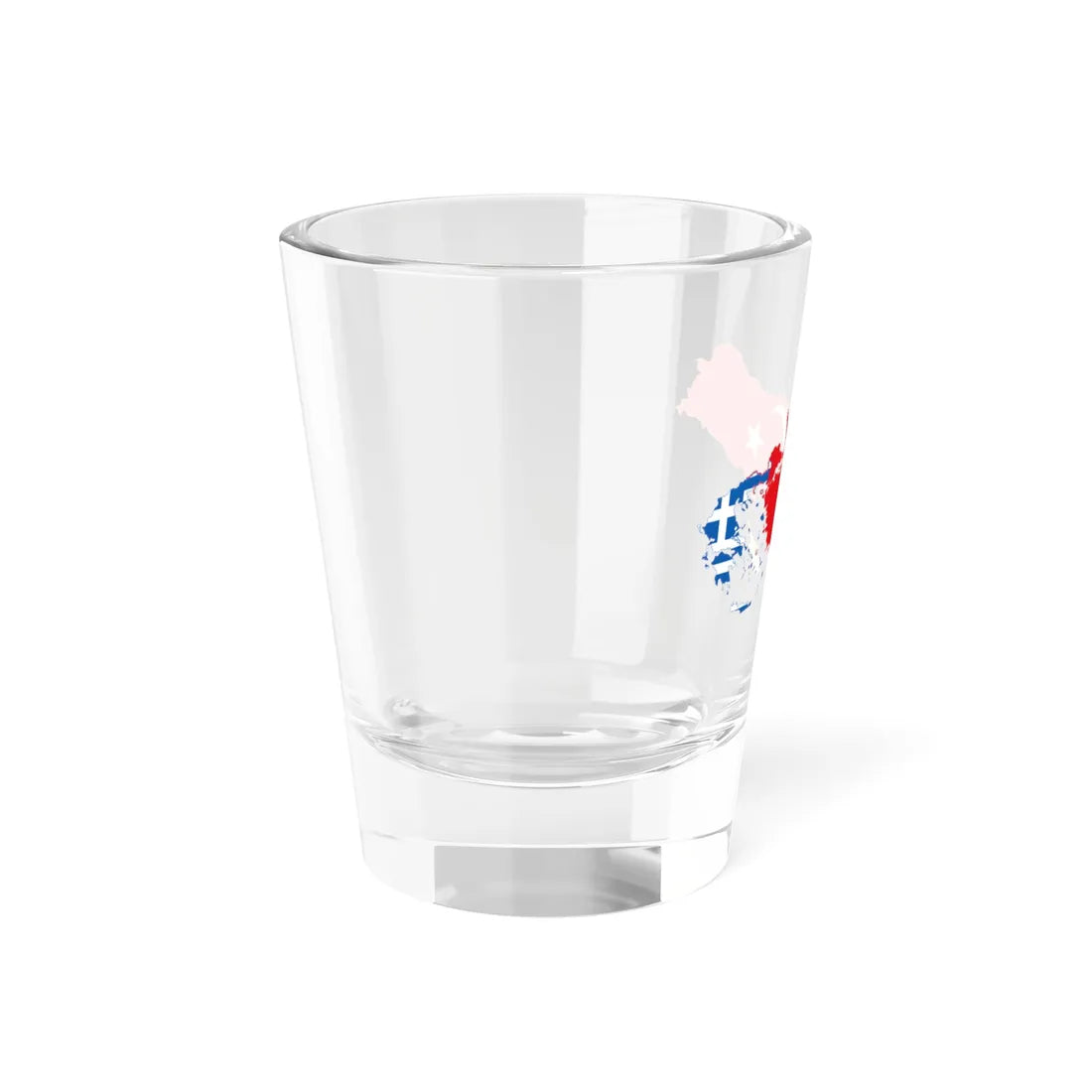 GreTurCyp (Cyprus) Shot Glass 1.5oz - Go Mug Yourself