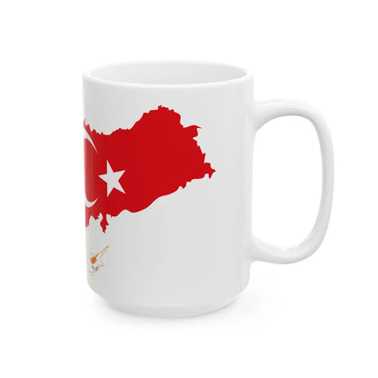 GreTurCyp (Cyprus) White Coffee Mug - Go Mug Yourself