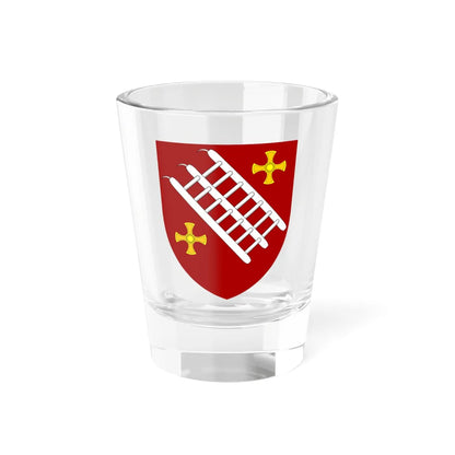 Grey College Durham arms (England) (Coat of Arms) Shot Glass 1.5oz 1.5oz - Go Mug Yourself