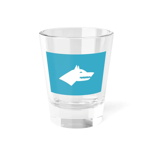 Grey Wolves Gokturk Flag (Turkey) Shot Glass 1.5oz 1.5oz - Go Mug Yourself