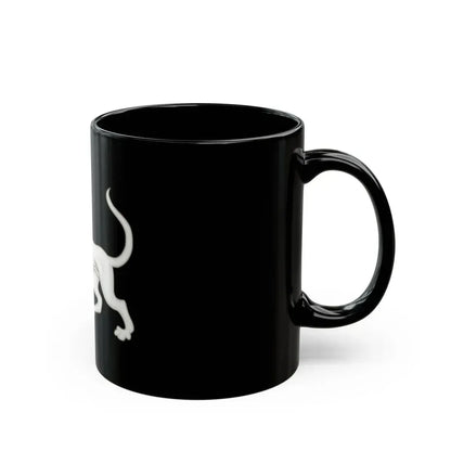 Greyhound of Richmond Badge of Henry VII - Black Coffee Mug - Go Mug Yourself