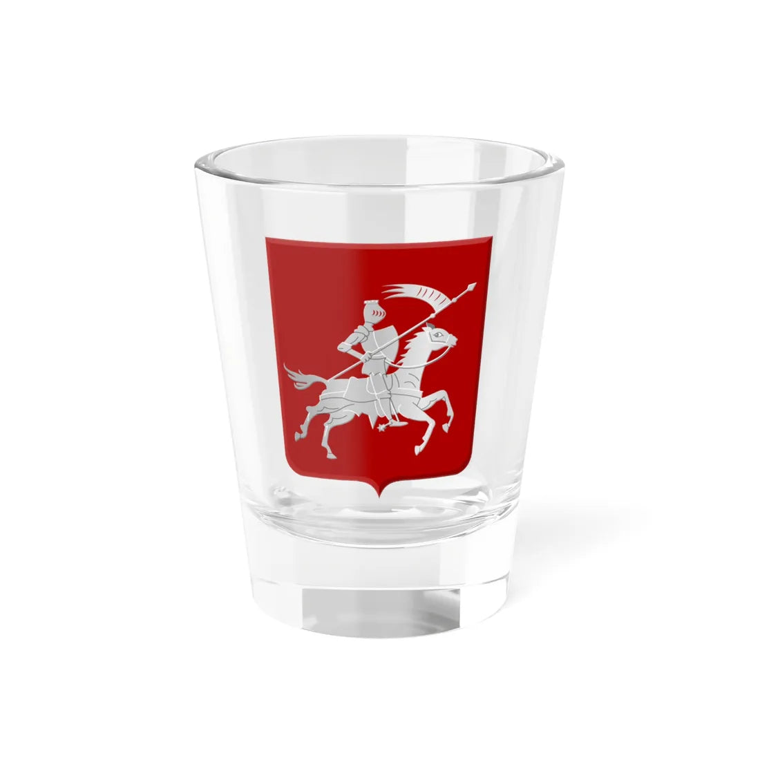 Grez-Doiceau wapen (Belgium) (Coat of Arms) Shot Glass 1.5oz 1.5oz - Go Mug Yourself
