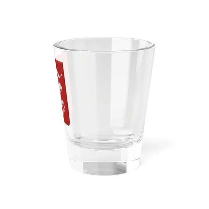 Grez-Doiceau wapen (Belgium) (Coat of Arms) Shot Glass 1.5oz - Go Mug Yourself
