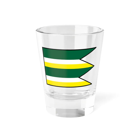 Gribov Stropkov Flag (Slovakia) Shot Glass 1.5oz 1.5oz - Go Mug Yourself