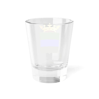 Grietenij Hemelumer Oldephaert en Noordwolde wapen (Netherlands) (Coat of Arms) Shot Glass 1.5oz - Go Mug Yourself