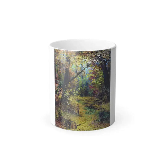 Grigoriy Myasoyedov (1834-1911) Autumn Morning - 1893 - Color Changing Mug 11oz 11oz - Go Mug Yourself