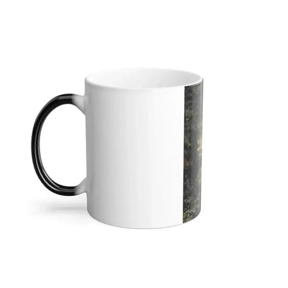 Grigoriy Myasoyedov (1835-1911) Forest Creek, Spring - Oil on Canvas 1890 - Color Changing Mug 11oz - Go Mug Yourself