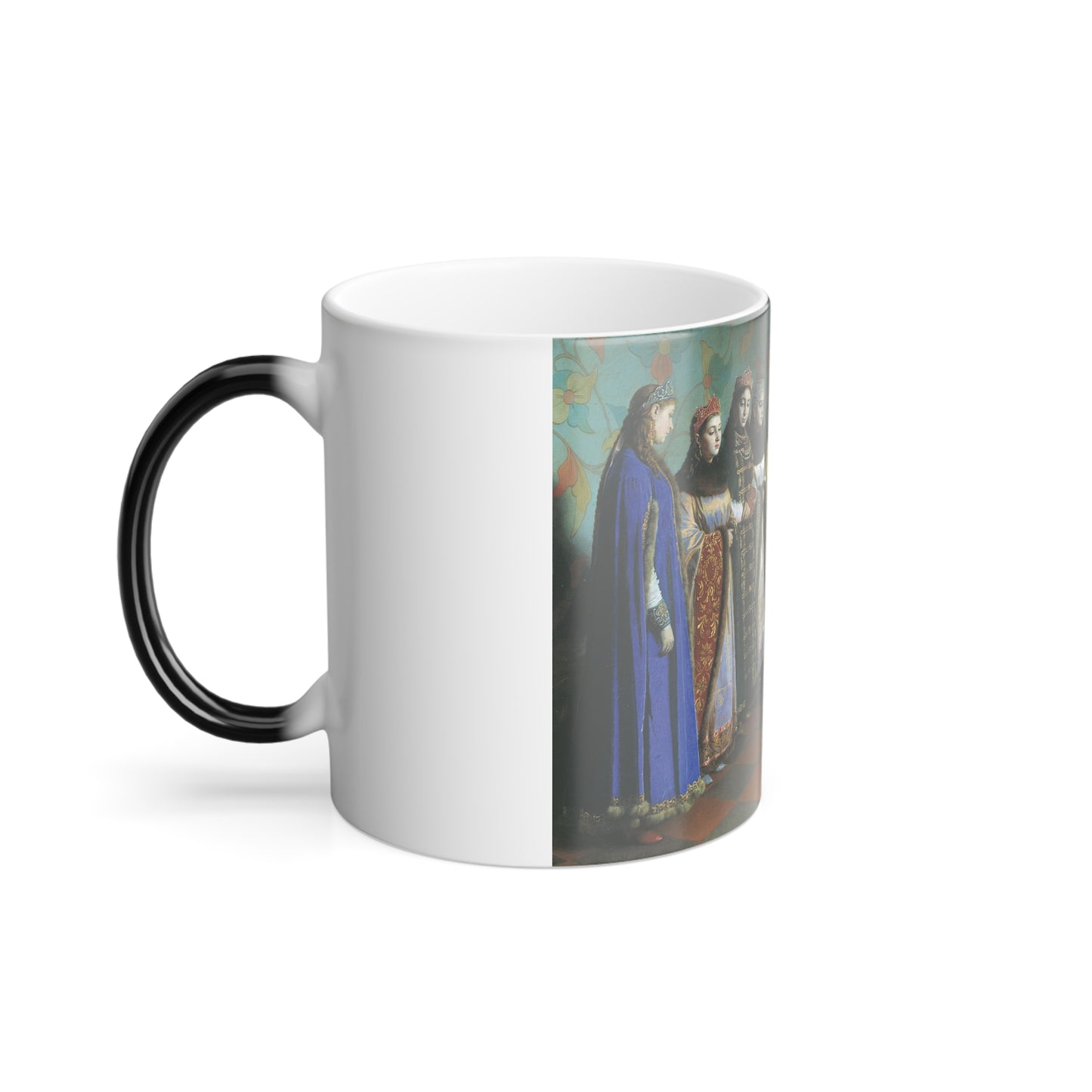 Grigory Sedov (1836-1886) Tsar Alexis Chooses his Bride - Oil on Canvas 1882 - Color Changing Mug 11oz-Go Mug Yourself