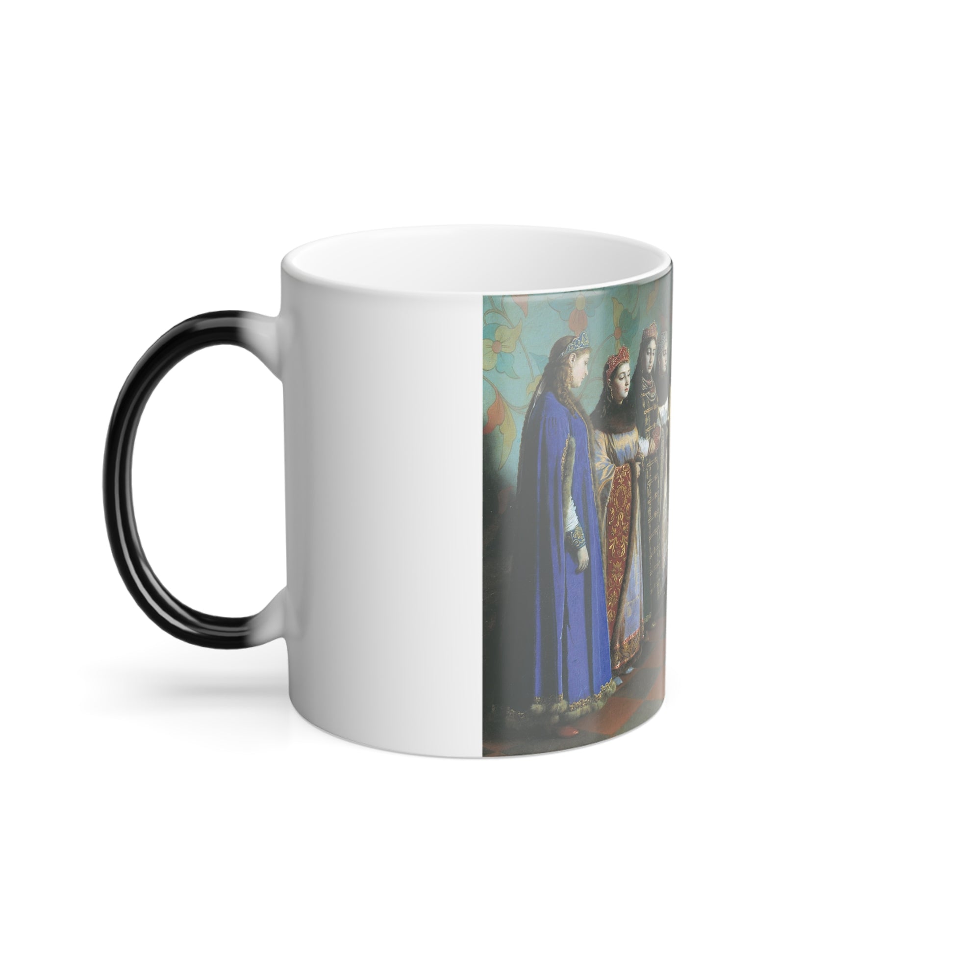 Grigory Sedov (1836-1886) Tsar Alexis Chooses his Bride - Oil on Canvas 1882 - Color Changing Mug 11oz-Go Mug Yourself