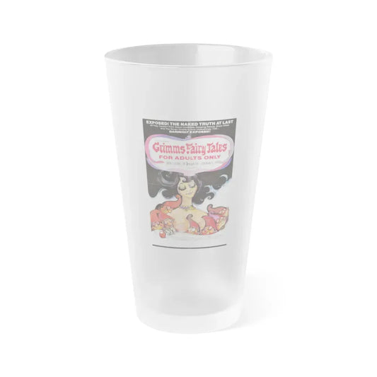 GRIMMS FAIRY TALES FOR ADULTS 1970 Movie Poster - Frosted Pint Glass 16oz Default Title - Go Mug Yourself