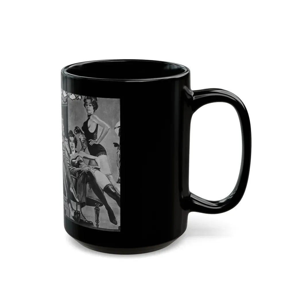 Gringo Generalissimo, Adventure, December 1963 - Black Coffee Mug - Go Mug Yourself
