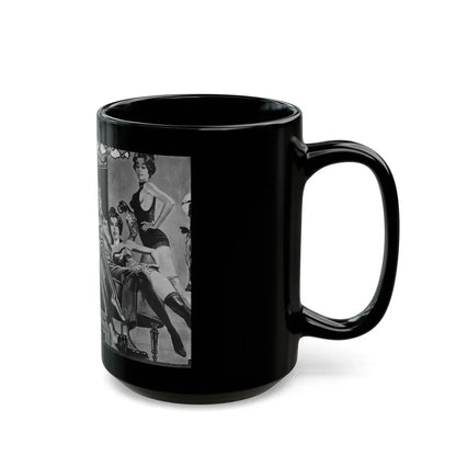Gringo Generalissimo, Adventure, December 1963 - Black Coffee Mug - Go Mug Yourself