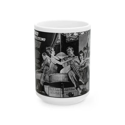 Gringo Generalissimo, Adventure, December 1963 - White Coffee Mug 15oz - Go Mug Yourself
