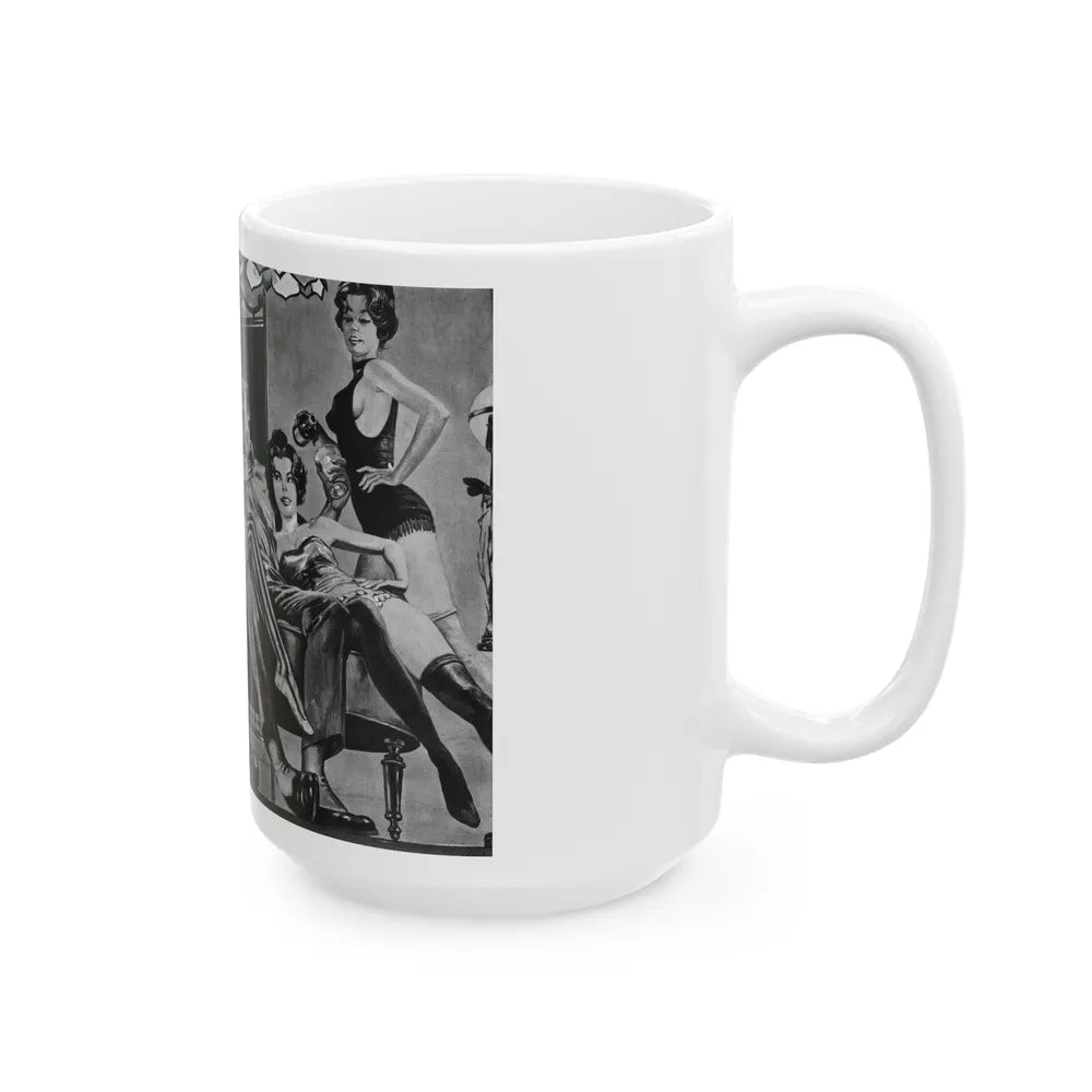 Gringo Generalissimo, Adventure, December 1963 - White Coffee Mug-Go Mug Yourself