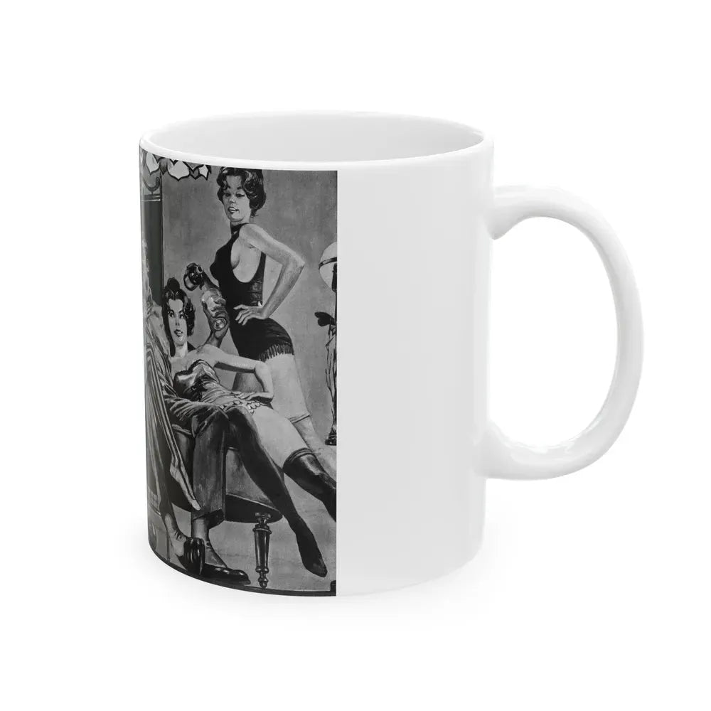 Gringo Generalissimo, Adventure, December 1963 - White Coffee Mug - Go Mug Yourself