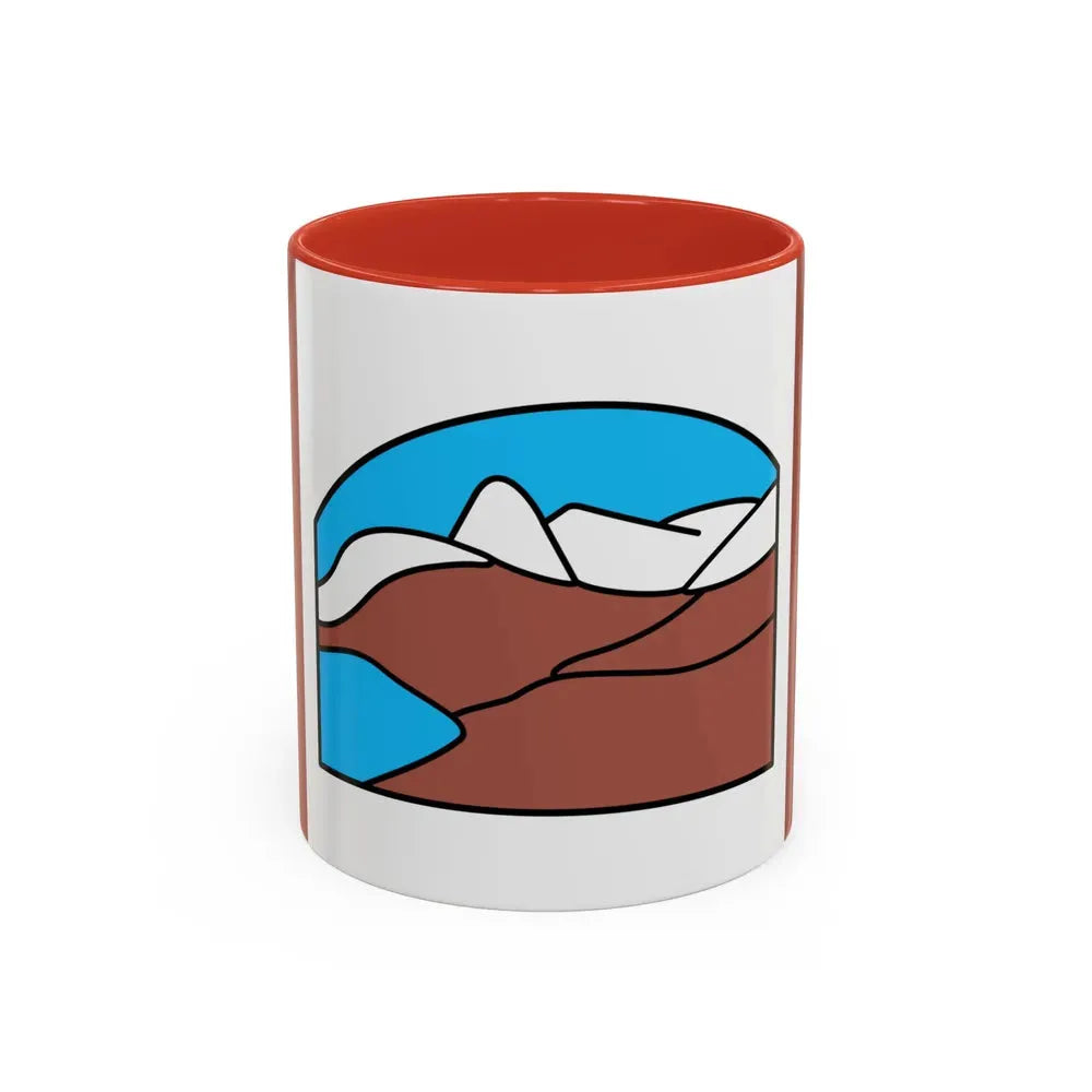 Grise Fiord Nunavut Canada - Accent Coffee Mug 11oz Red - Go Mug Yourself