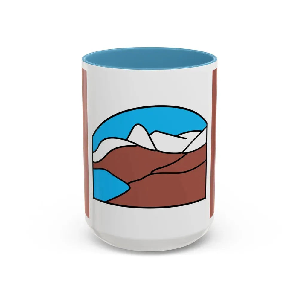Grise Fiord Nunavut Canada - Accent Coffee Mug 15oz Light Blue - Go Mug Yourself