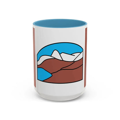 Grise Fiord Nunavut Canada - Accent Coffee Mug 15oz Light Blue - Go Mug Yourself