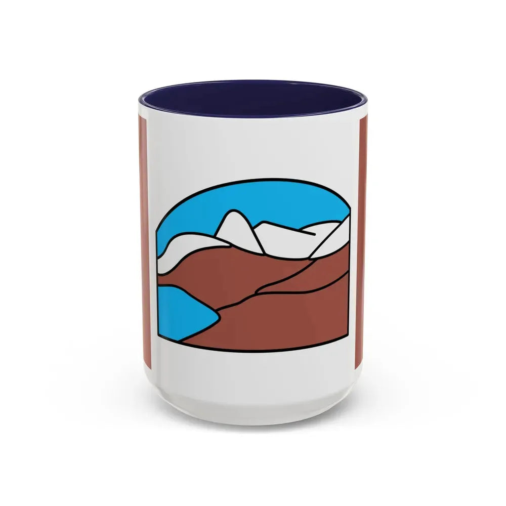 Grise Fiord Nunavut Canada - Accent Coffee Mug 15oz Navy - Go Mug Yourself