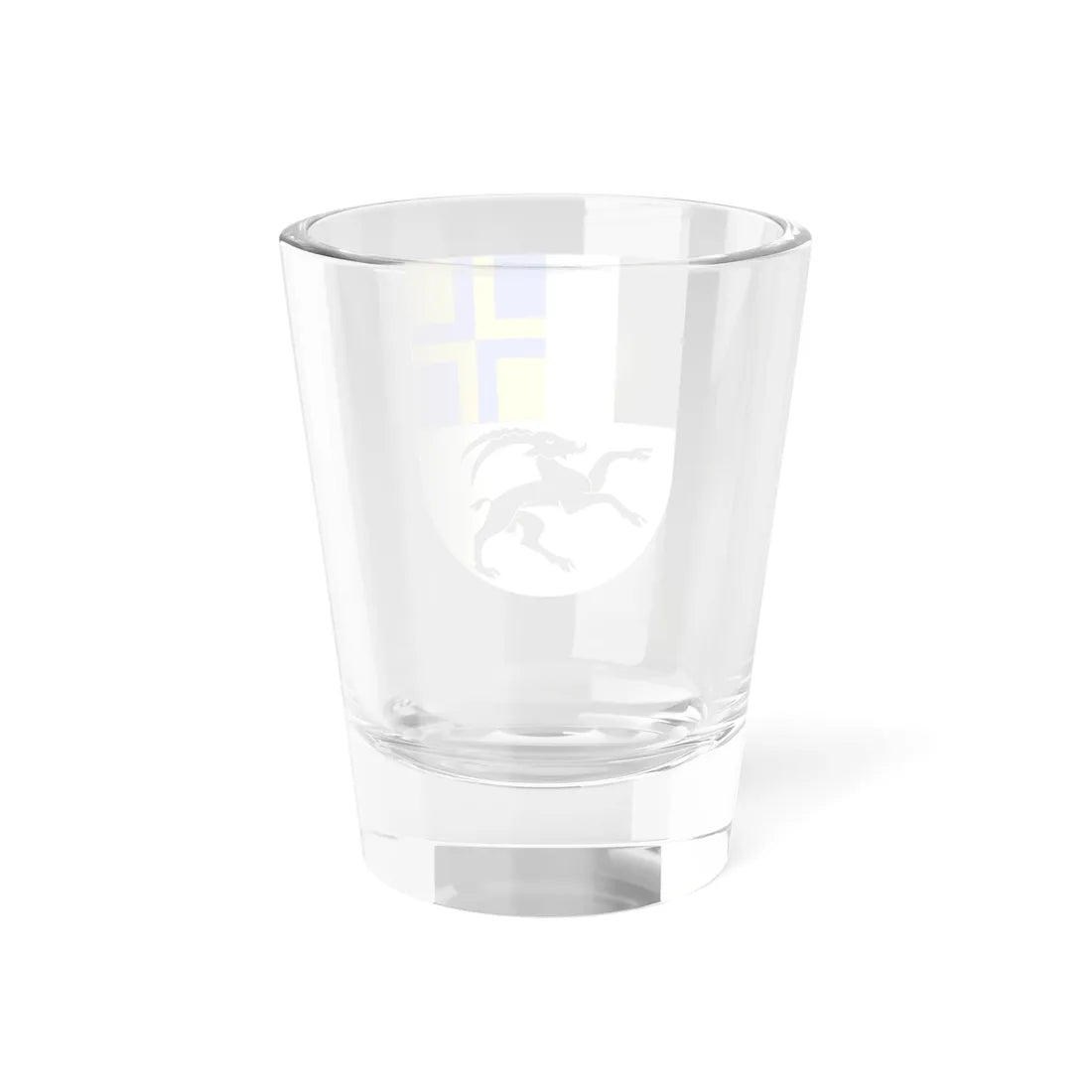 Grisons-coat of arms 3d (Switzerland) (Coat of Arms) Shot Glass 1.5oz - Go Mug Yourself