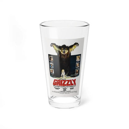 GRIZZLY 1976 Movie Poster - Pint Glass 16oz-16oz-Go Mug Yourself