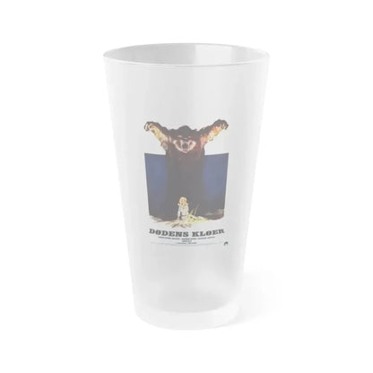 GRIZZLY (DANISH) 1976 Movie Poster - Frosted Pint Glass 16oz Default Title - Go Mug Yourself