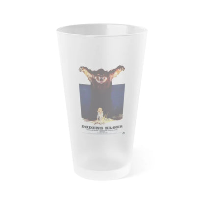 GRIZZLY (DANISH) 1976 Movie Poster - Frosted Pint Glass 16oz-Go Mug Yourself