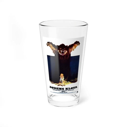 GRIZZLY (DANISH) 1976 Movie Poster - Pint Glass 16oz-16oz-Go Mug Yourself