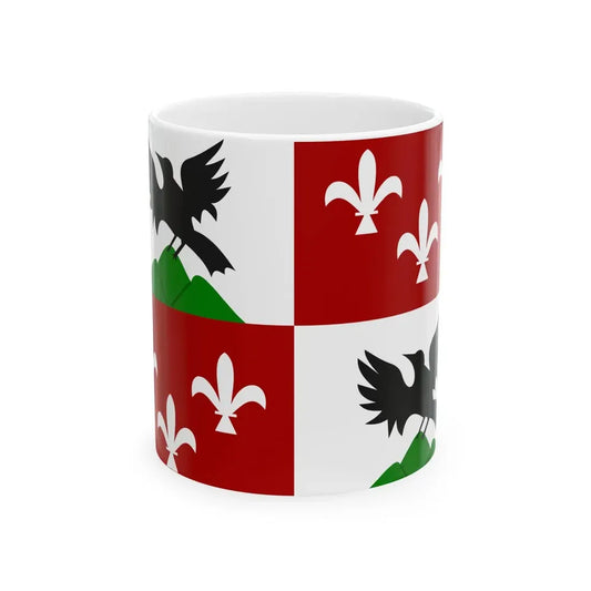 Grobbendonk vlag (Belgium) White Coffee Mug 11oz - Go Mug Yourself