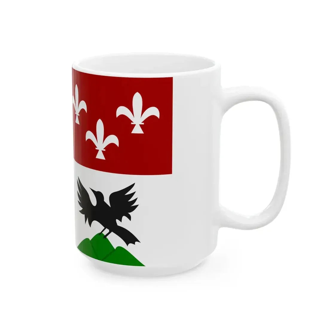 Grobbendonk vlag (Belgium) White Coffee Mug - Go Mug Yourself