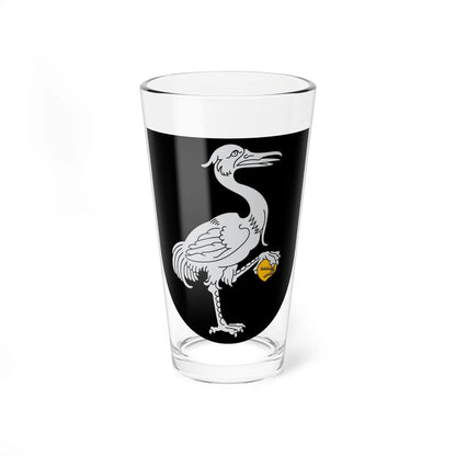 Grobina COA (Latvia) (Coat of Arms) Pint Glass 16oz 16oz - Go Mug Yourself