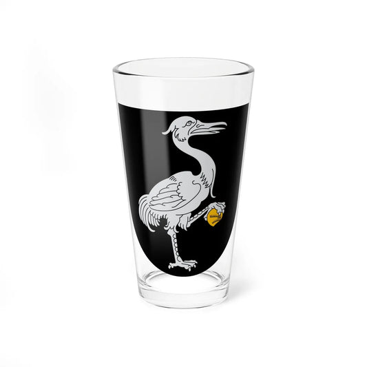 Grobina COA (Latvia) (Coat of Arms) Pint Glass 16oz 16oz - Go Mug Yourself